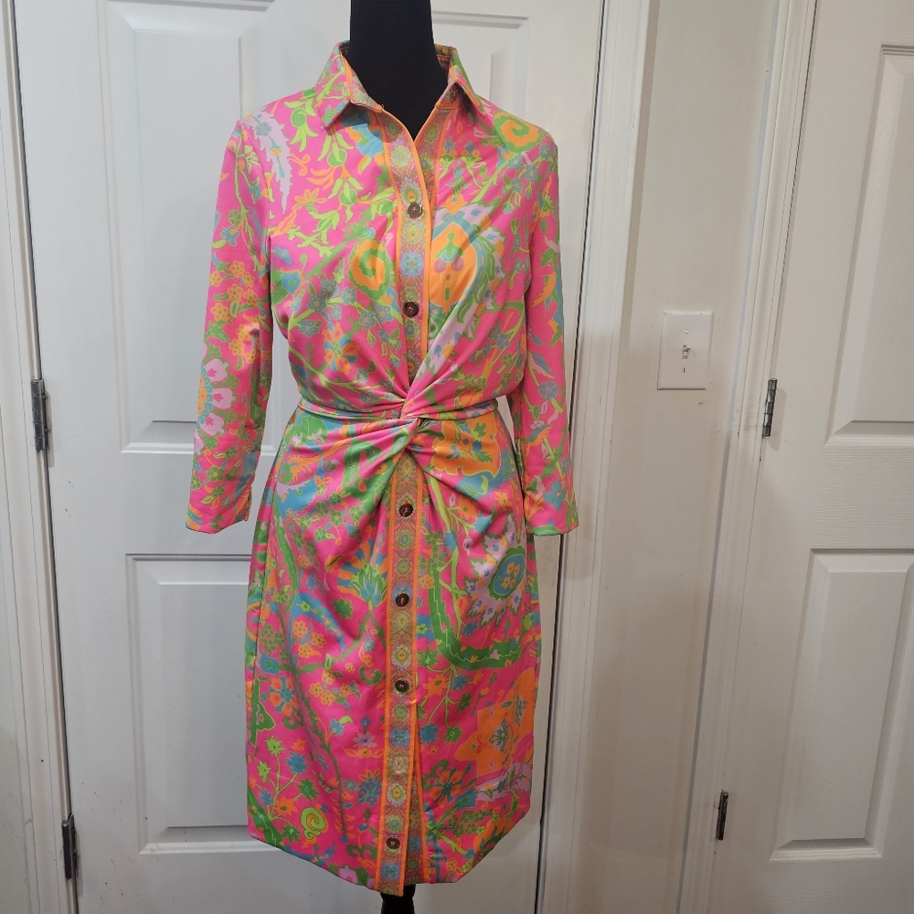Gretchen Scott Magic Carpet Twist And Shout Dress Size XS - Picture 2 of 15